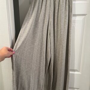 By Together Light Gray Wide Leg Pants